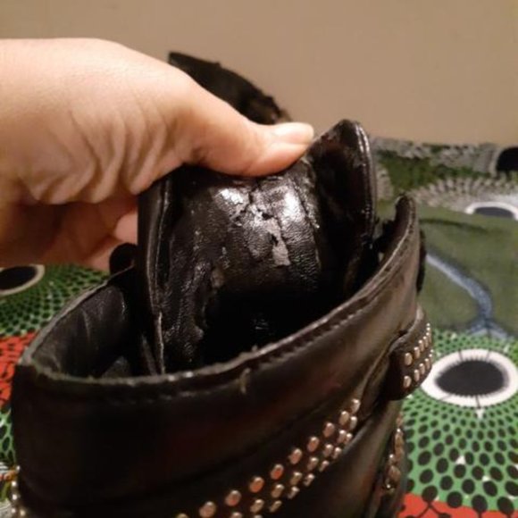 black MK wedge sneaker size 8 - Picture 6 of 6